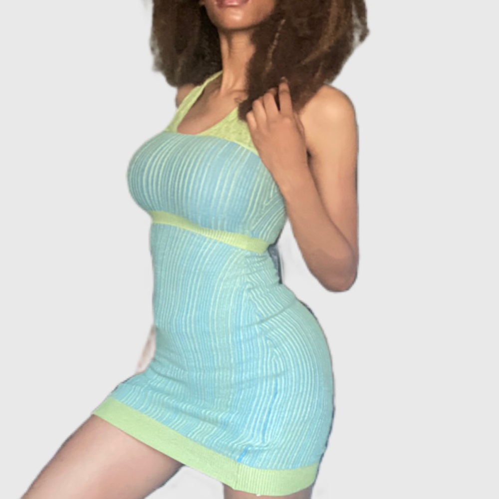 NWT knit halter dress